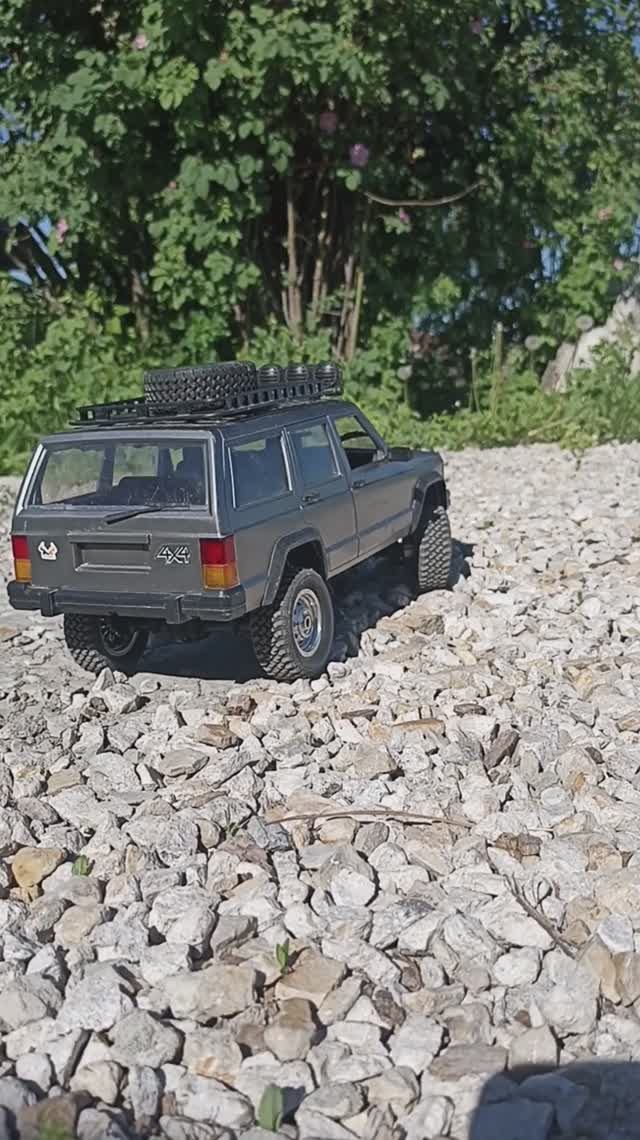 Катаемся на MN-78 (Jeep Cherokee) #rc #rccar #crawler #4x4rc #scale #rclife #rcmodel #mn78 #jeep
