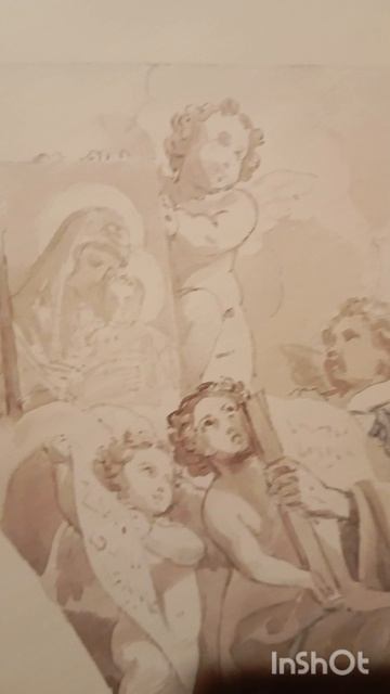 Евангелист Лука. Рисунок для росписи Исаакиевского собора. Карл Брюллов.