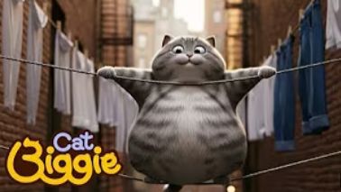 #CAT BIGGIE - КОТ БИГГИ И ЦЫПЛЁНОК ЭЛЛИ, КОТОРЫЕ ЖИВУТ В ПЕРЕУЛКЕ