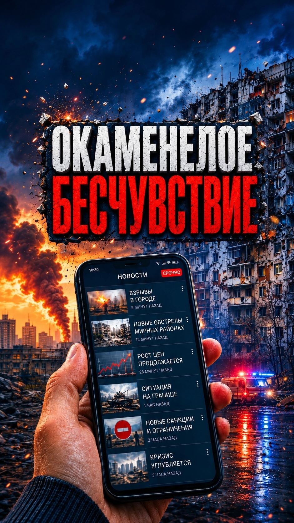 Новостной поток незаметно меняет нас. Важно вовремя заметить, что происходит