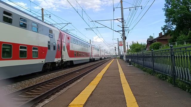 ЭП20 с поездом Самара Санкт-Петербург