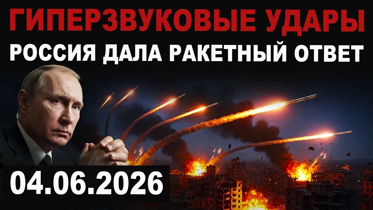 Ответ России. Удары гиперзвука всю ночь. Всё в огне