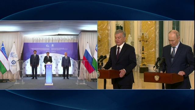 Встреча с руководителями международных информагентств
В Константиновском дворце