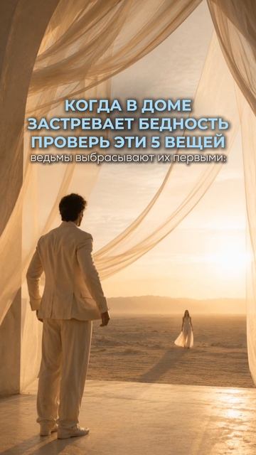 Когда в доме застревает бедность - проверь эти 5 вещей. Ведьмы выбрасывают их первыми: