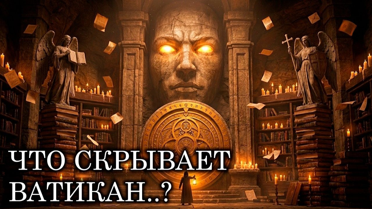 Что СКРЫВАЮТ архивы ЗАПРЕТНОГО Ватикана? | История Для Сна (СпальнаяКомната)