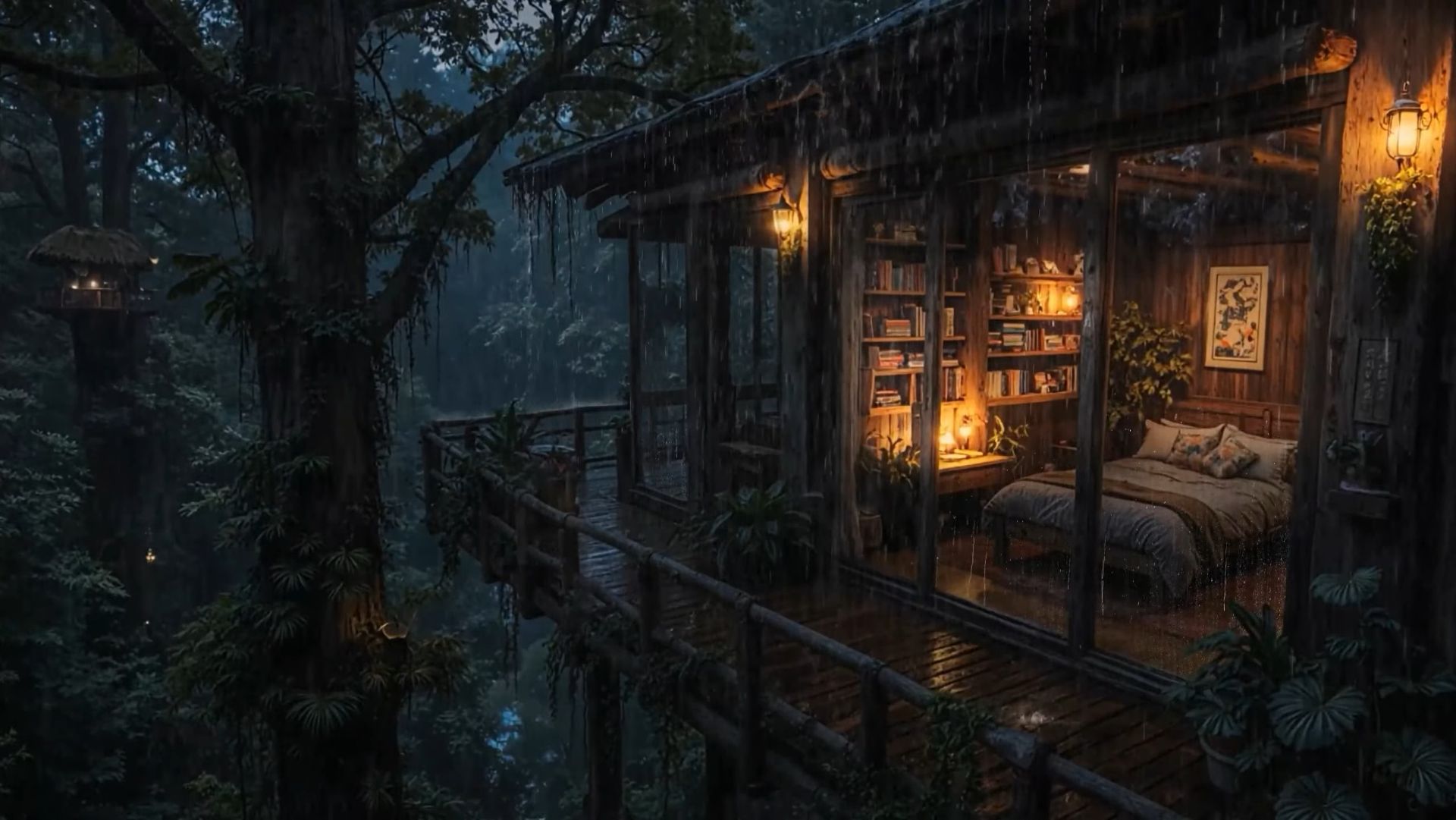 ЗВУКИ ДОЖДЯ И ГРОЗЫ НОЧЬЮ 🌧️⚡ ШУМ ДОЖДЯ ДЛЯ СНА, СНЯТИЯ СТРЕССА И ГЛУБОКОГО РАССЛАБЛЕНИЯ