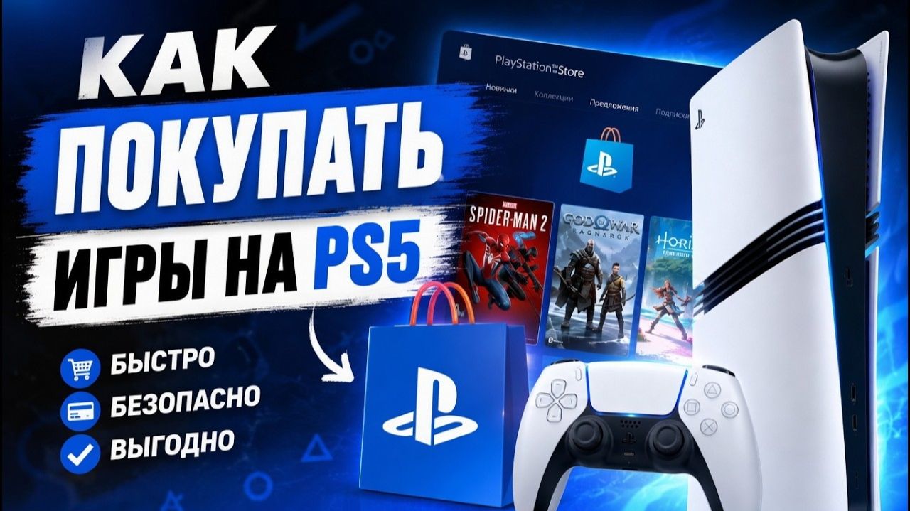 Как покупать игры в 2026 на PS5 — как купить игру на PlayStation 5