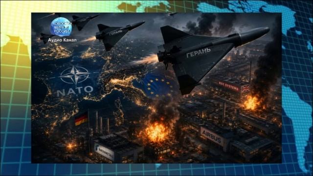 «Герани» над Европой? В Европе заговорили об ударах по объектам НАТО — Путин ответил жестко