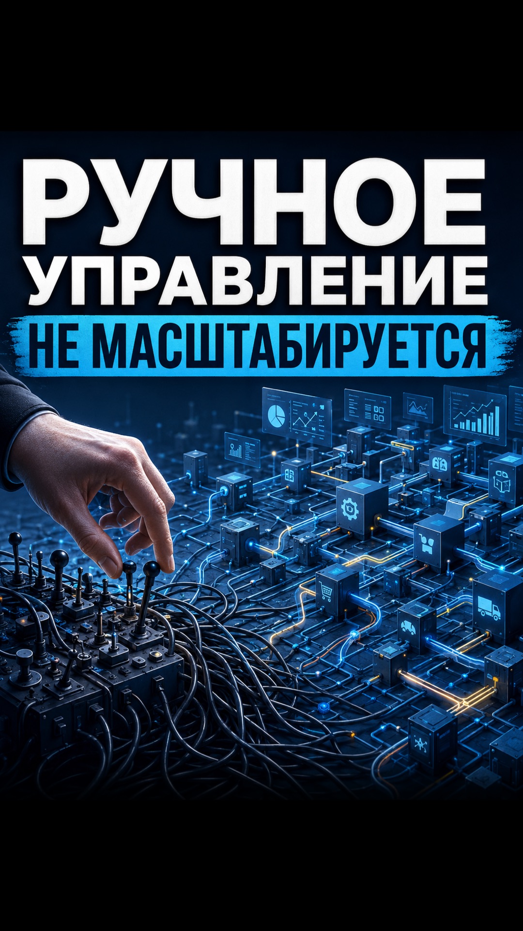 РУЧНОЕ УПРАВЛЕНИЕ НЕ МАСШТАБИРУЕТСЯ