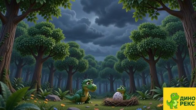 Дино Рекс СПАСАЕТ Яйцо! 🥚 Трогательный мультик для детей 🦖