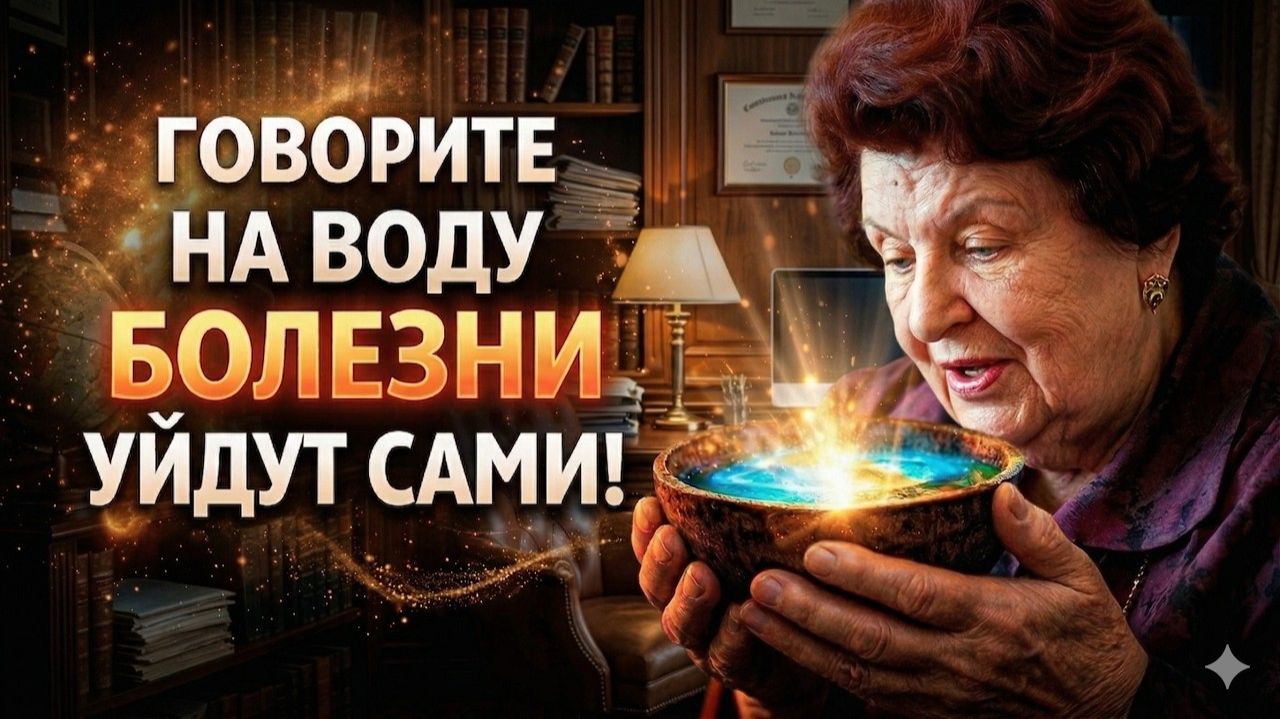 БЕХТЕРЕВА РАСКРЫЛА СЕКРЕТ： как правильно пить воду, чтобы изменить тело