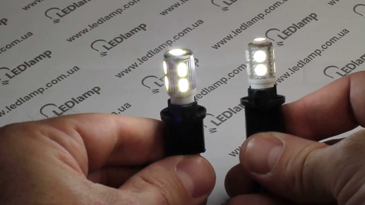 Лампа светодиодная передних габаритов T10 10SMD 5630 (white)