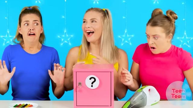 Розовая машина Vs Черная машина Челлендж # Смешные моменты от TeenTeam Challenge