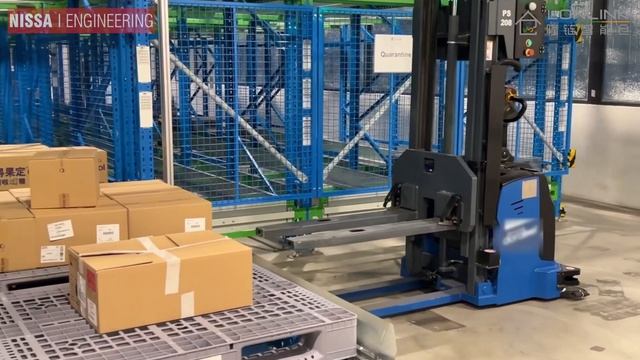 Использование четзырехпозиционного челночного шаттла Lonlink в фармацевтической логистике Гонконга