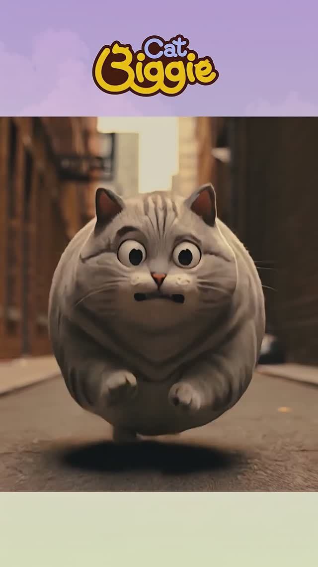 #CAT BIGGIE - БЕГИ, ТОЛСТОПУЗ, БЕГИ!
