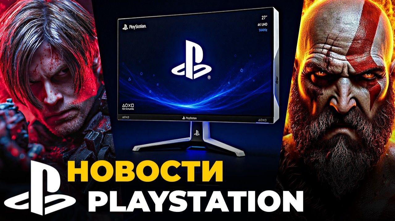 Новый Resident Evil   Игровой монитор Sony   Новый God Of War уже завтра — новости PlayStation