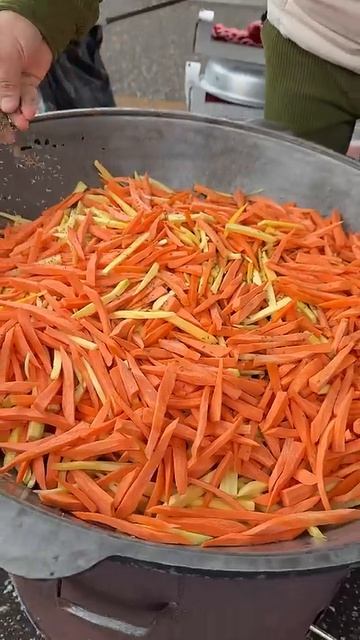 Как приготовить плов на 80 человек🔥 #еда #food #shorts #рек #рекомендации