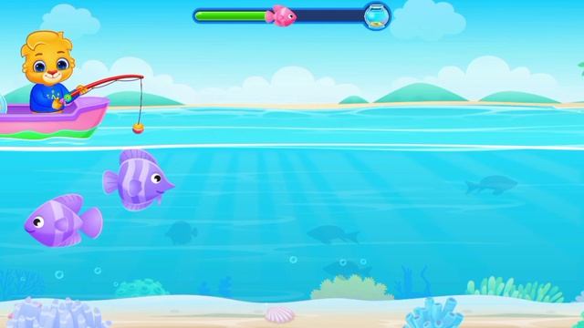 Весело, рыбалка, развивающий мультфильм