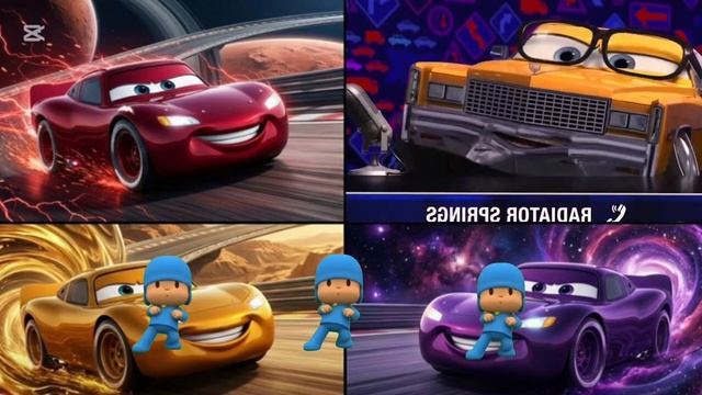 МУЛЬТИКИ ПРО МАШИНКИ Молния Маквин и Танец Астрономия (КАВЕР) 🏎️🔥