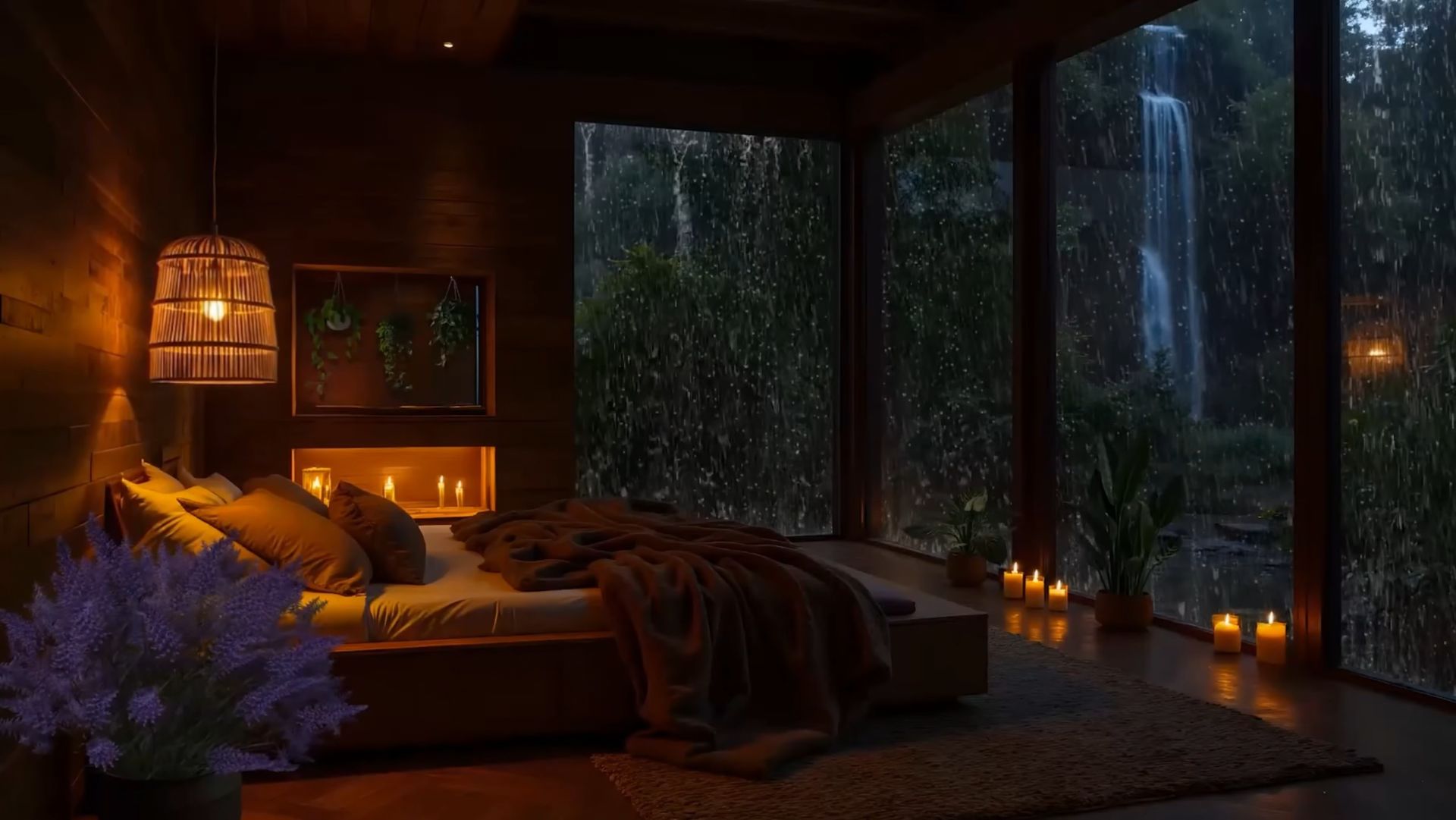 ЗВУКИ ДОЖДЯ И ГРОЗЫ НОЧЬЮ 🌧️⚡ ШУМ ДОЖДЯ ДЛЯ КРЕПКОГО СНА, СНЯТИЯ СТРЕССА И РАССЛАБЛЕНИЯ