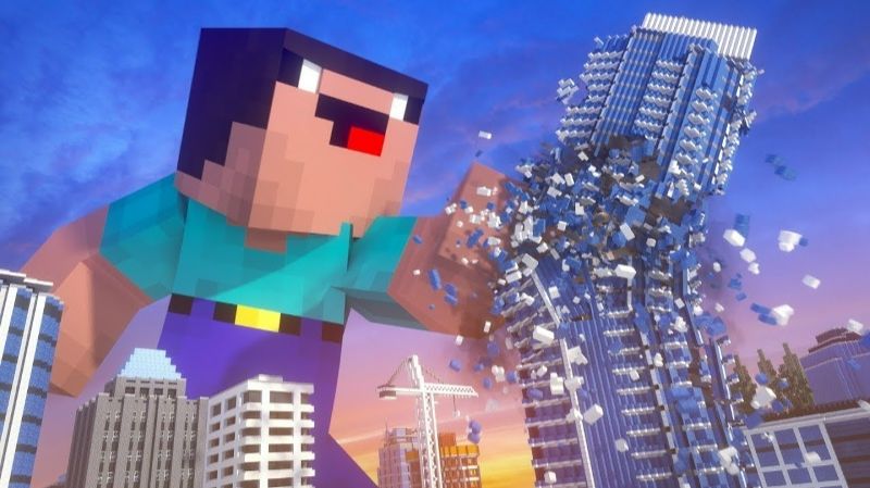 ГЛУПЫЙ И ЗЛОЙ ГИГАНТ. Майнкрафт Мультик