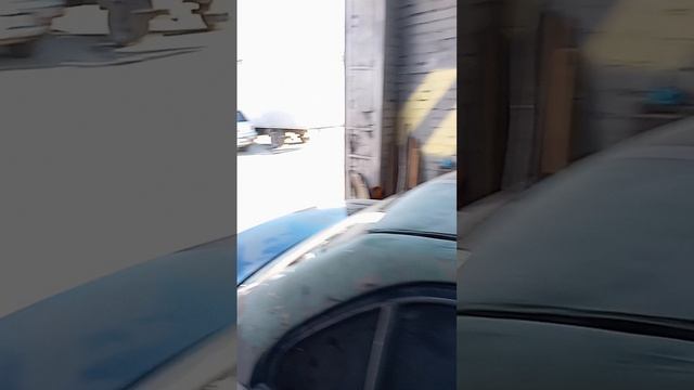 Хундай акцент перевёртыш, ремонт кузова.