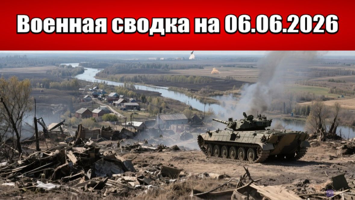 «ВСУ бросают штурмовые группы в контратаки на Запорожье!»: Военная сводка на 06.06.2026