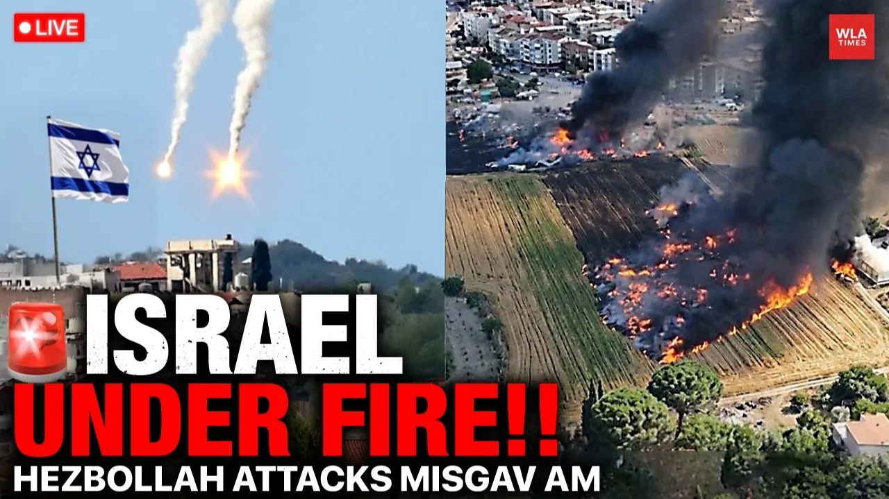 ISRAEL UNDER FIRE! Hezbollah ‘POUNDS’ Israel With ‘MASSIVE’ Drone Swarm! - Misgav Am