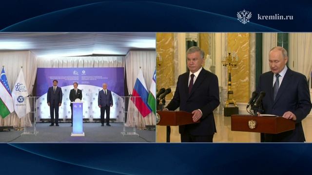 Начало строительства первого энергоблока интегрированной АЭС в Узбекистане
Владимир Путин