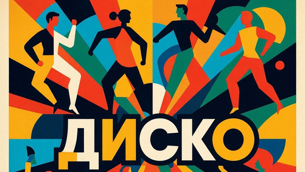 Город в стиле ДИСКО