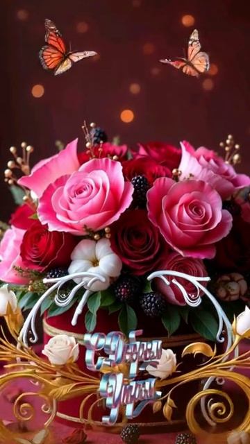 🥰 Оставляйте реакции, если понравилась открытка и делитесь с близкими ❤️