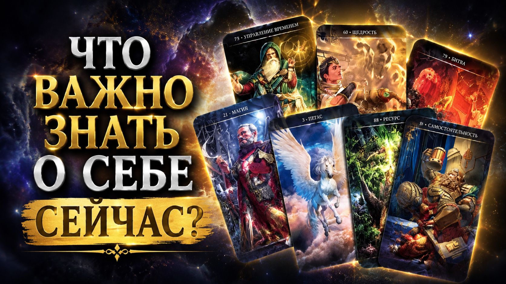 Важное о тебе. Что ты должна знать! Расклад таро.