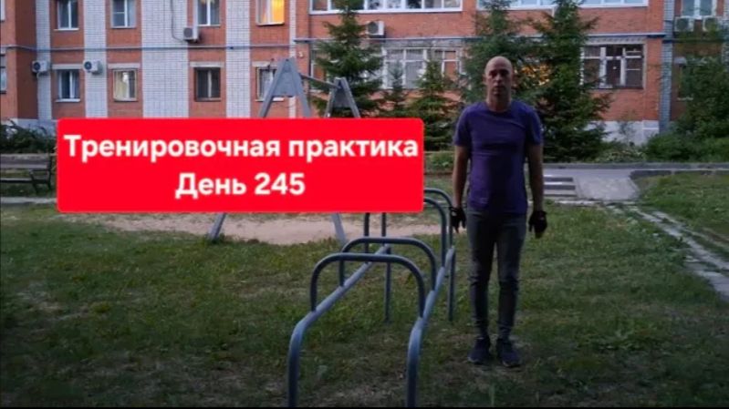 Тренировочная практика. День 245