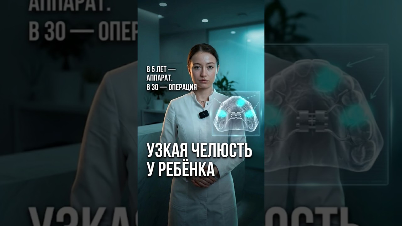 Узкая челюсть у ребенка: чем раньше, тем проще. Аппарат Марко Росса Vs брекеты Vs операция