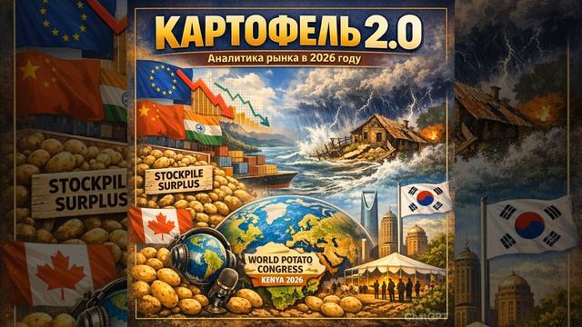 Картофельный экономический триллер: кризисы и возможности на глобальном рынке
