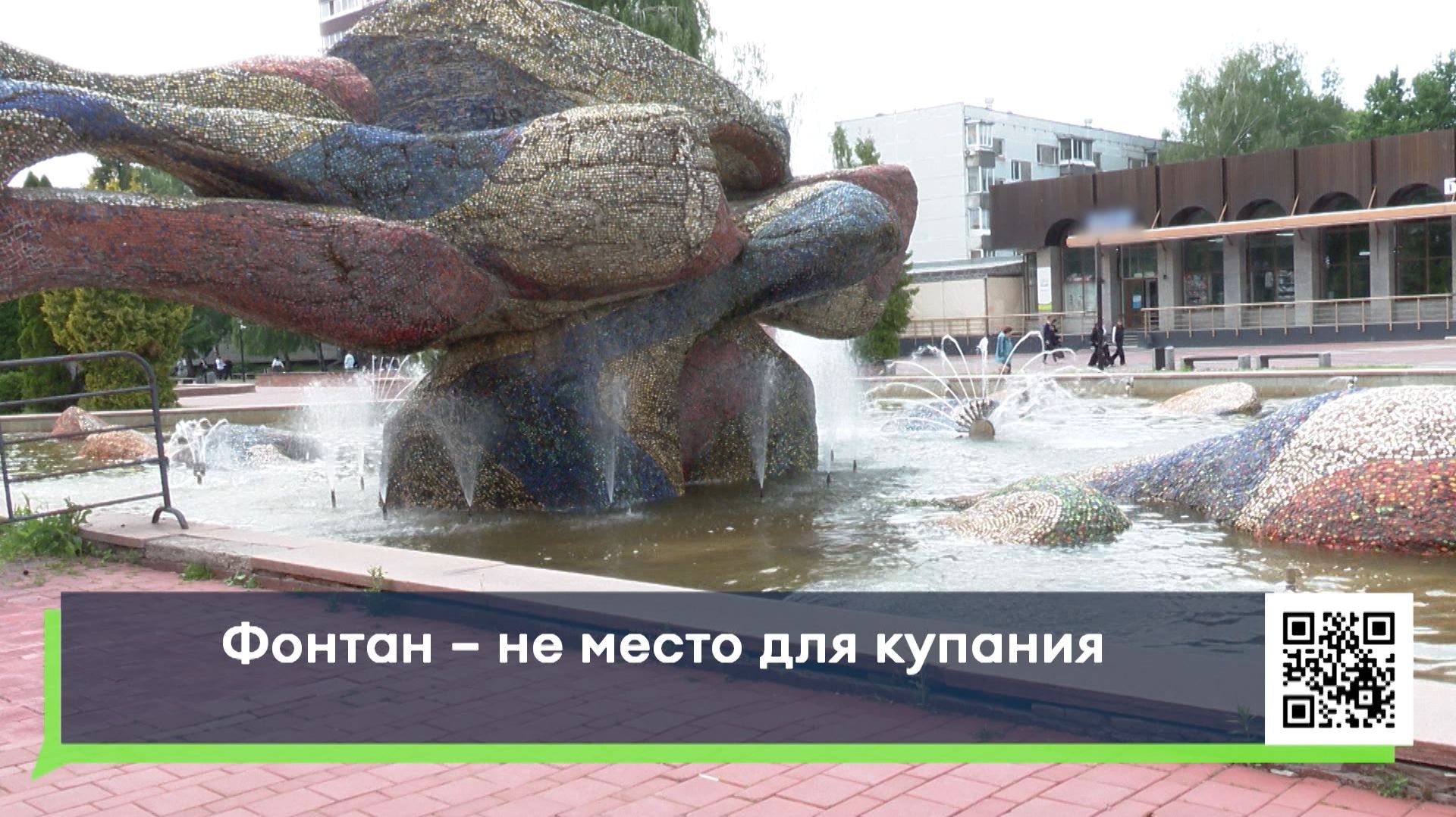 Фонтан – не место для купания