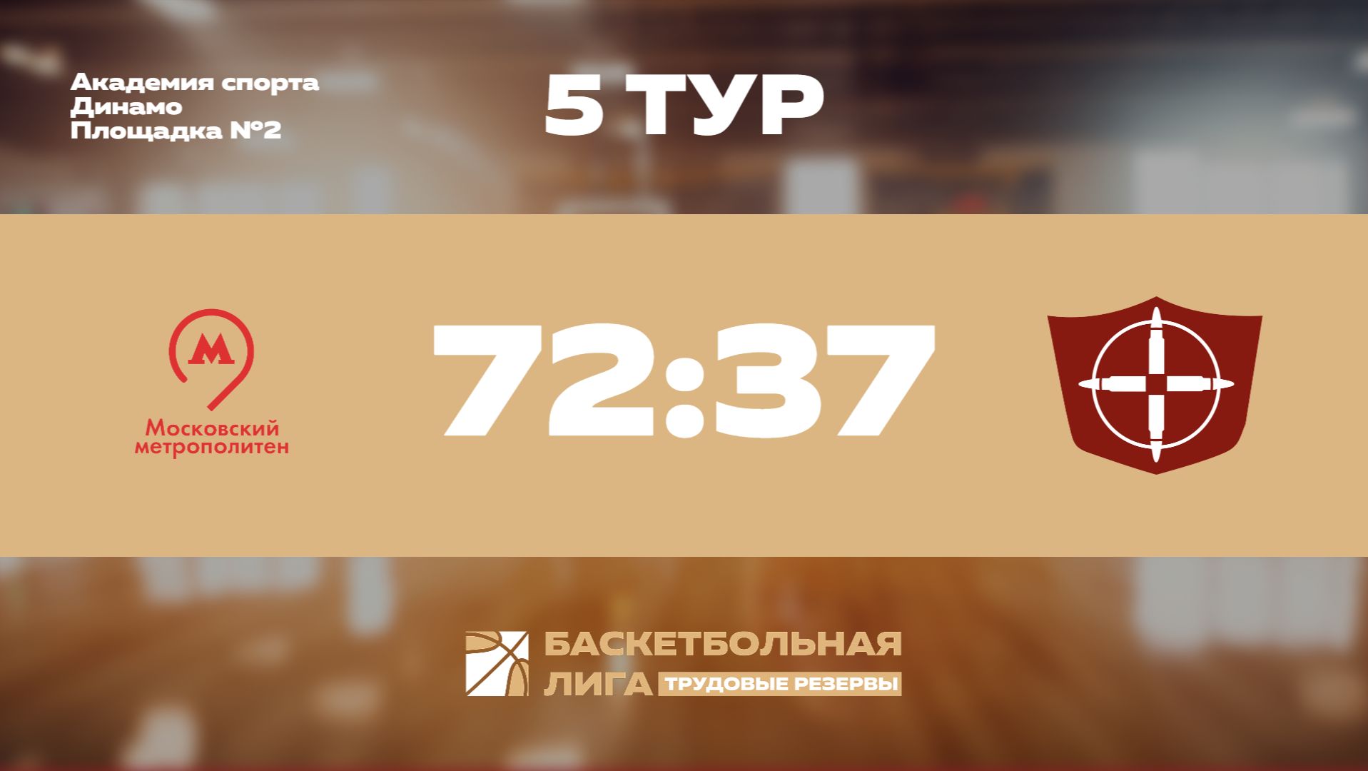 Обзор | 5 тур | Московский метрополитен - НПО Прибор Голембиовского | Меркурий
