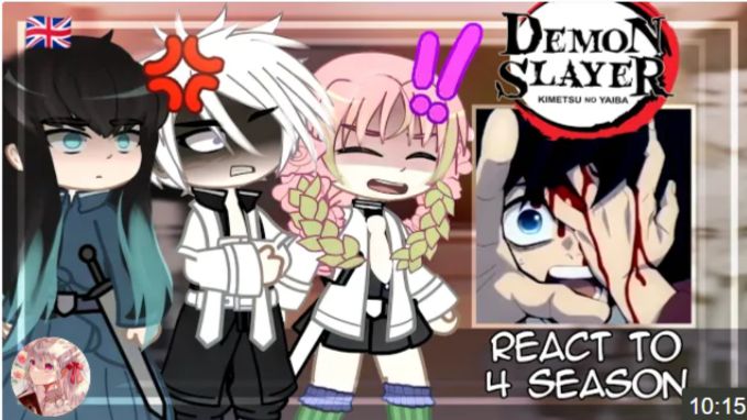 Hashiras React To Giyuu Tomioka Angst?, Season 4, Training Arc, Demon Slayer, Gacha Club
