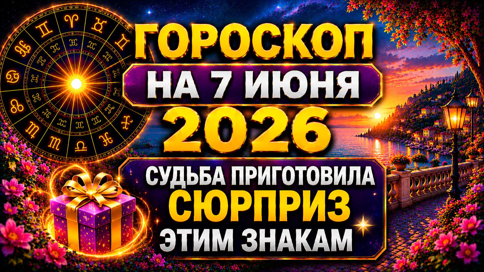 Гороскоп на 7 июня 2026 🚨 Судьба приготовила сюрприз этим знакам!