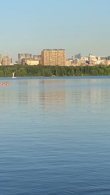 Строгинская гавань в Москве