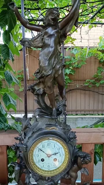 каминные часы 