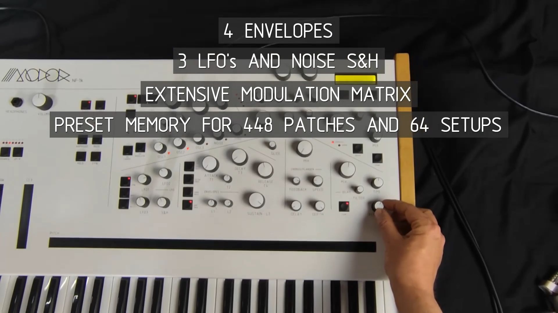 Modor NF-1k: Digital Polyphonic Synthesizer