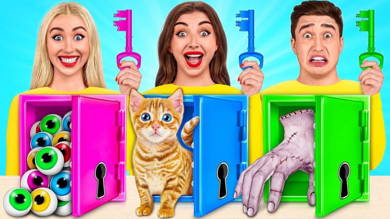 Выбери правильный ключ Челлендж # Сумасшедший челлендж от TeenDO Challenge