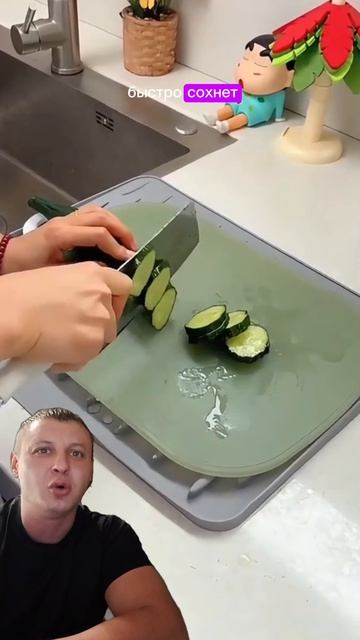 Силиконовый коврик для сушки посуды
