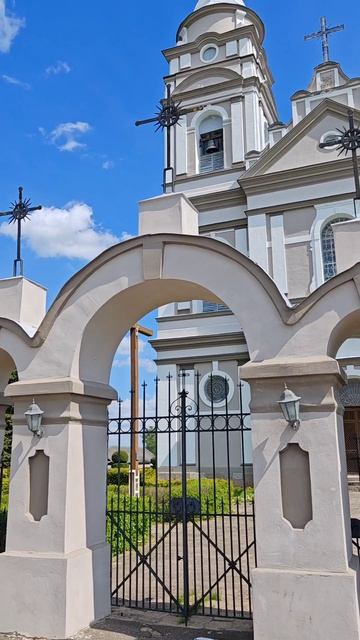 Костёл Девы Марии в д. Парафьяново #ActiveVibesBelarus #Парафьяново #велосипед #путешествие #Беларус