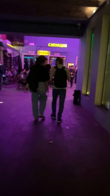 Ночной движ в Москве