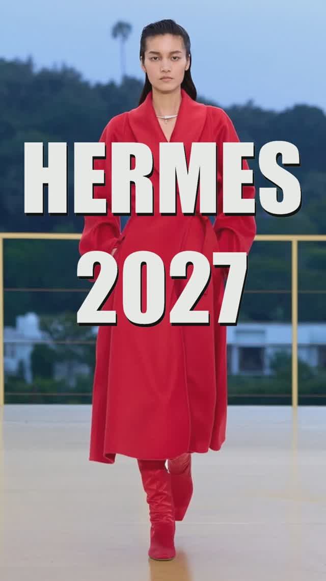 📍 HERMES Resort 2027 модный показ коллекции в Лос-Анджелесе
