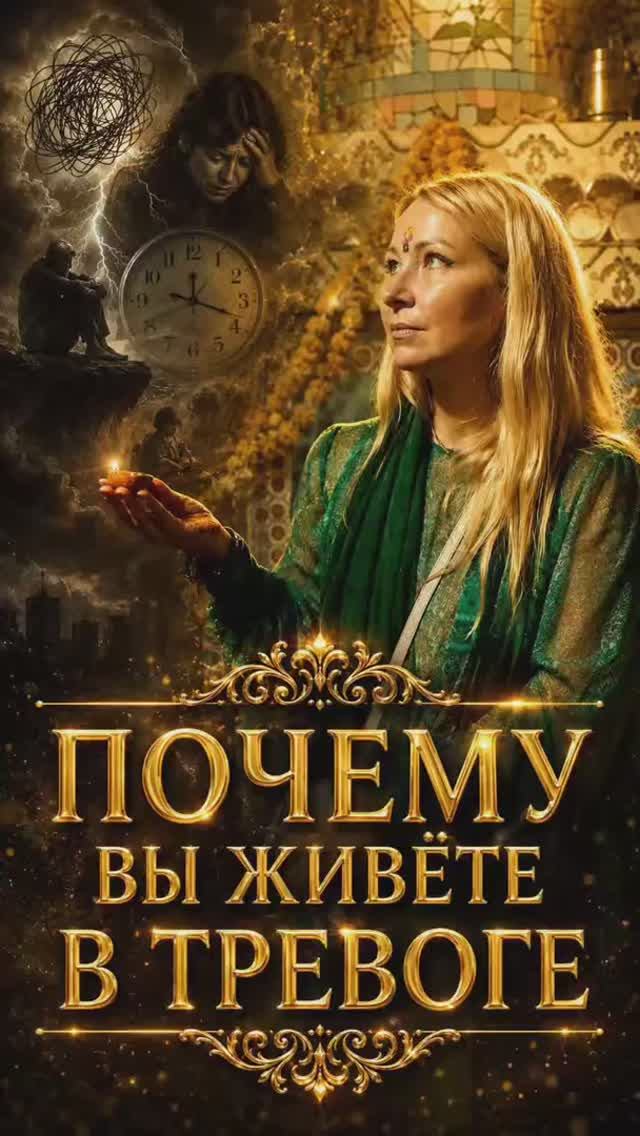 Почему вы живете в тревоге? Читайте в описании