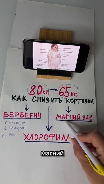Как скинуть вес, если повышен кортизол