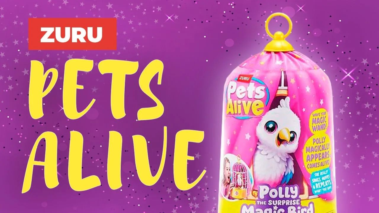 Попугай Зуру (Zuru Pets Alive Волшебная птичка)